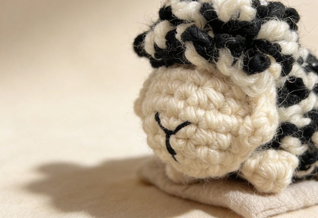 Skessa – Handmade Icelandic Crochet Sheep | 11cm