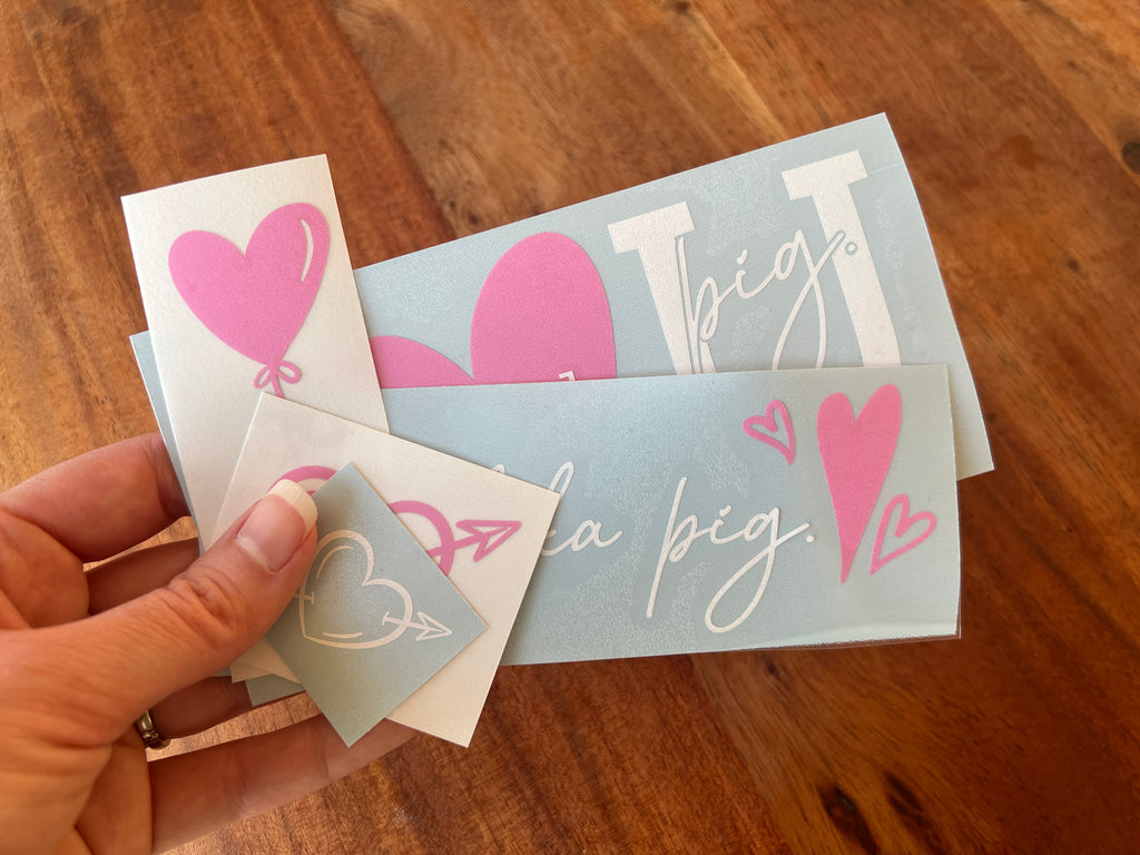 Ég elska þig - Icelandic Love Sticker Set