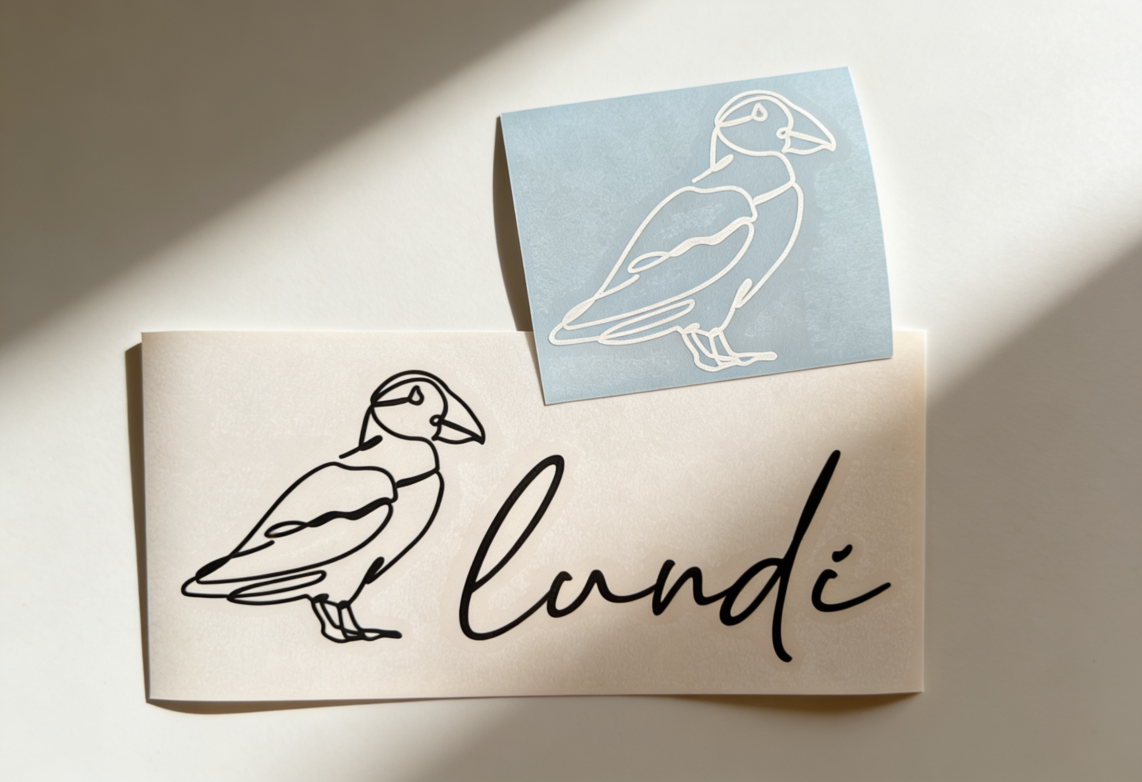 Lundi - Puffin Sticker Set